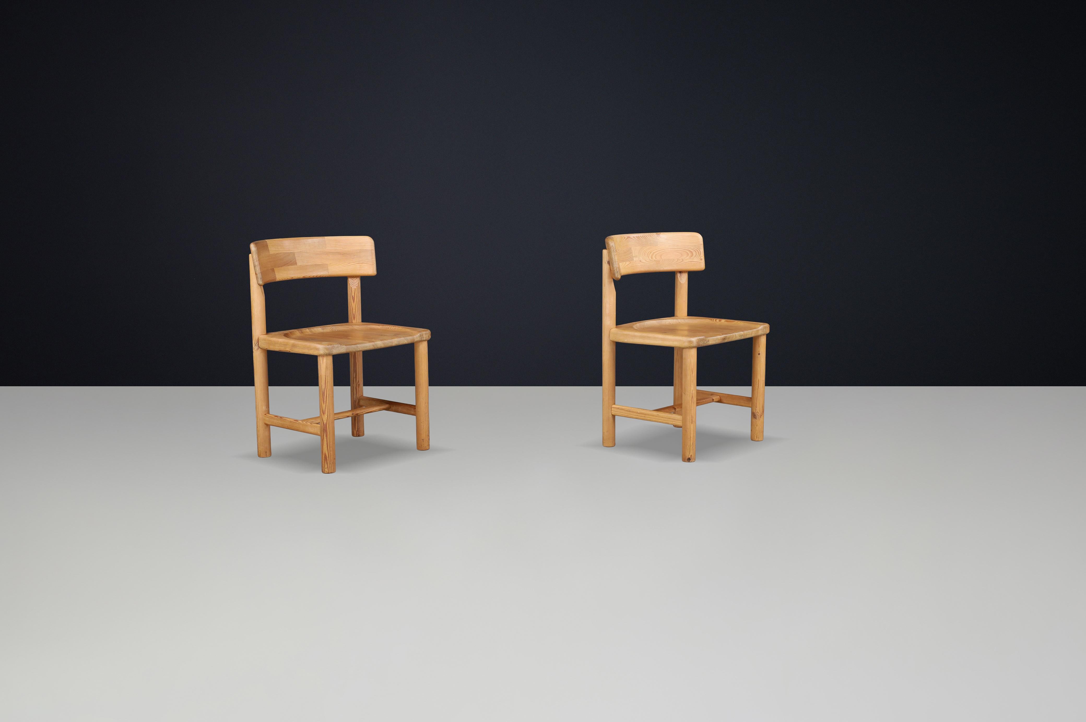 Scandinavian Modern Rainer Daumiller Side Chairs for Hirtshals Savvaerk, Denmark For Sale 3