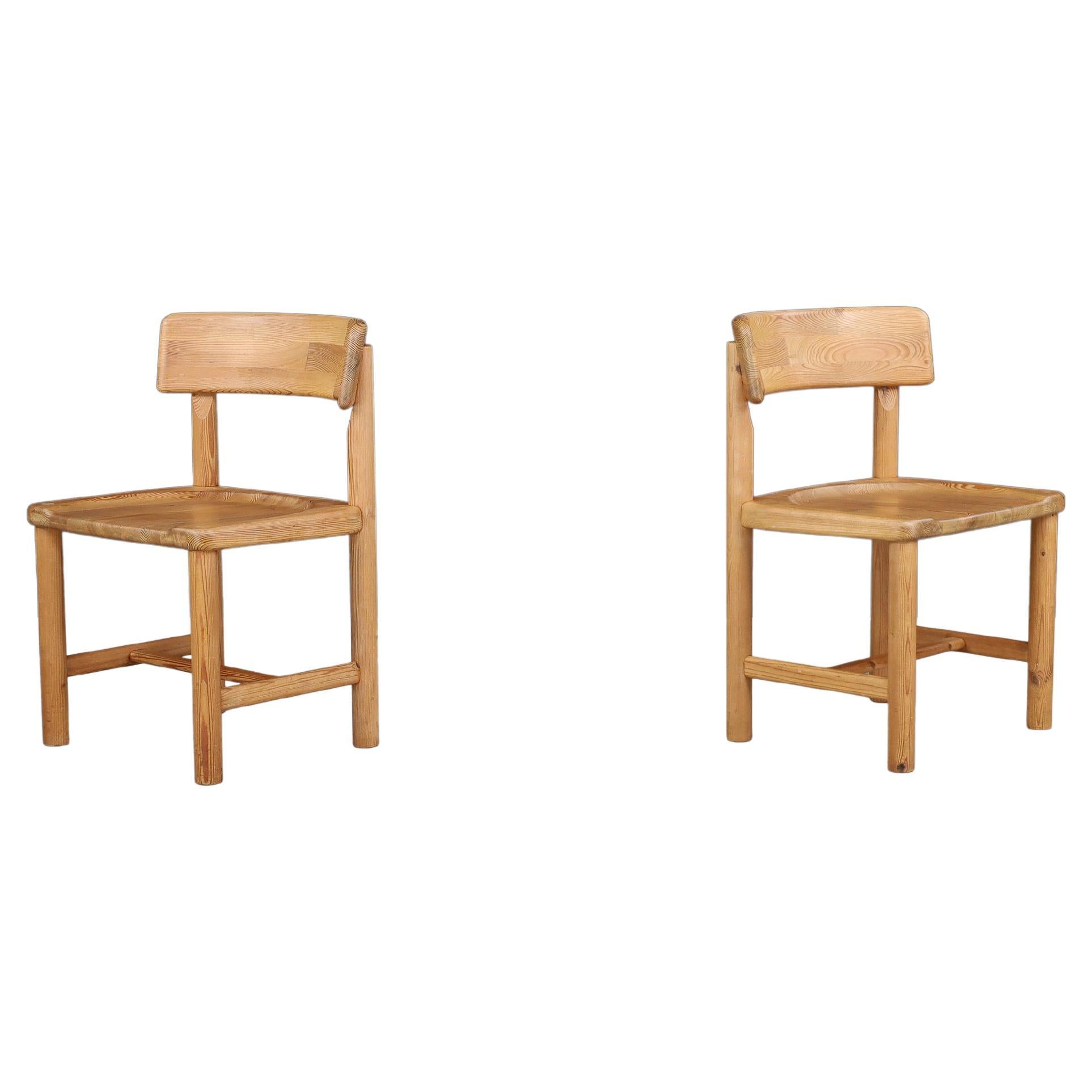 Scandinavian Modern Rainer Daumiller Side Chairs for Hirtshals Savvaerk, Denmark For Sale