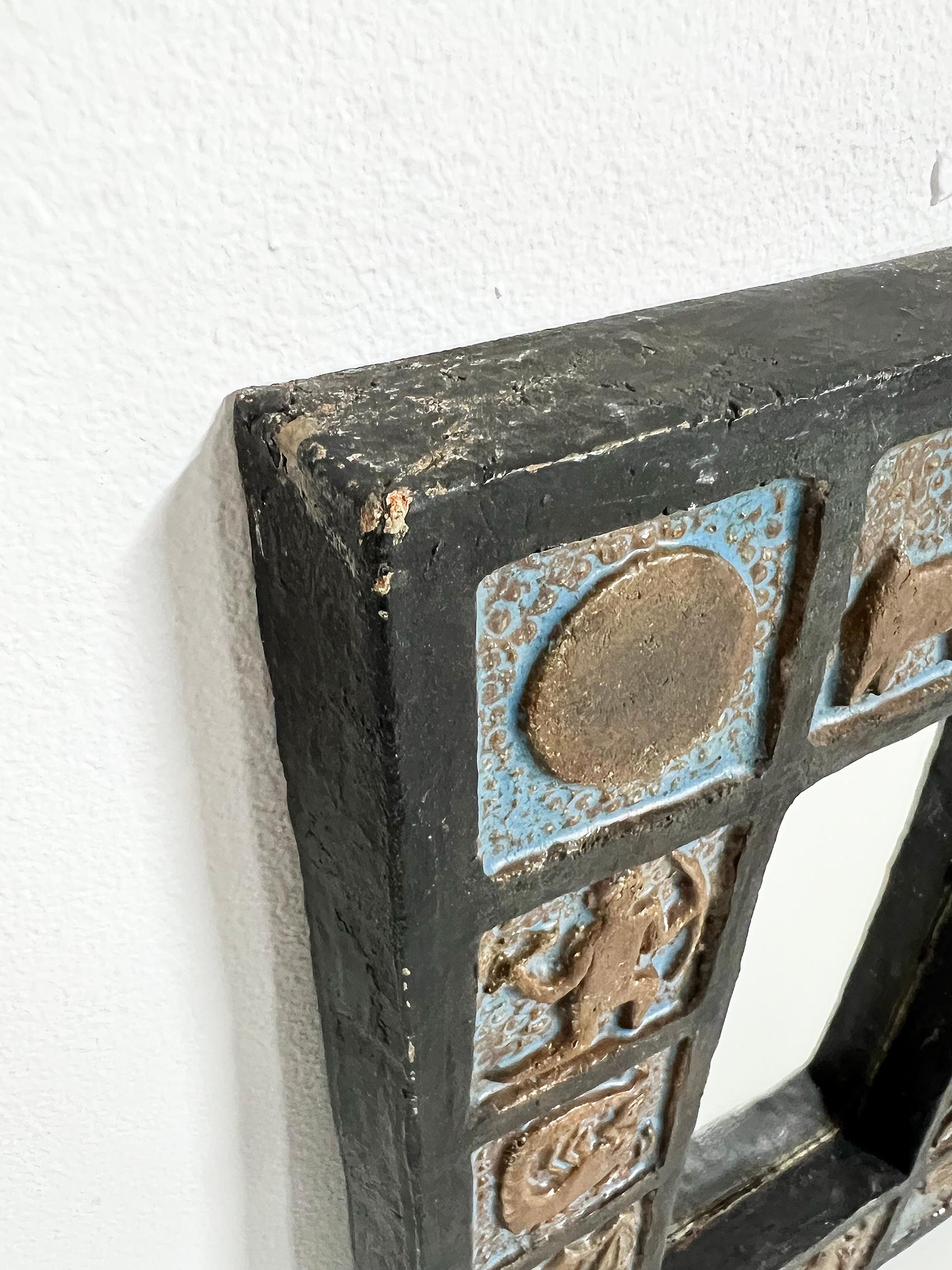 The Modernity, Rare, Miroir Zodiac par Lars Bergsten, Suède Bon état - En vente à Örebro, SE