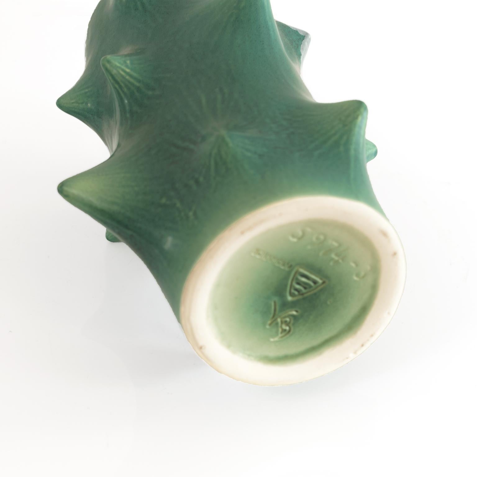 Scandinavian Modern "Rose Thorn" Vase by Knud Basse, Michael Andersen and  Sons. For Sale at 1stDibs
