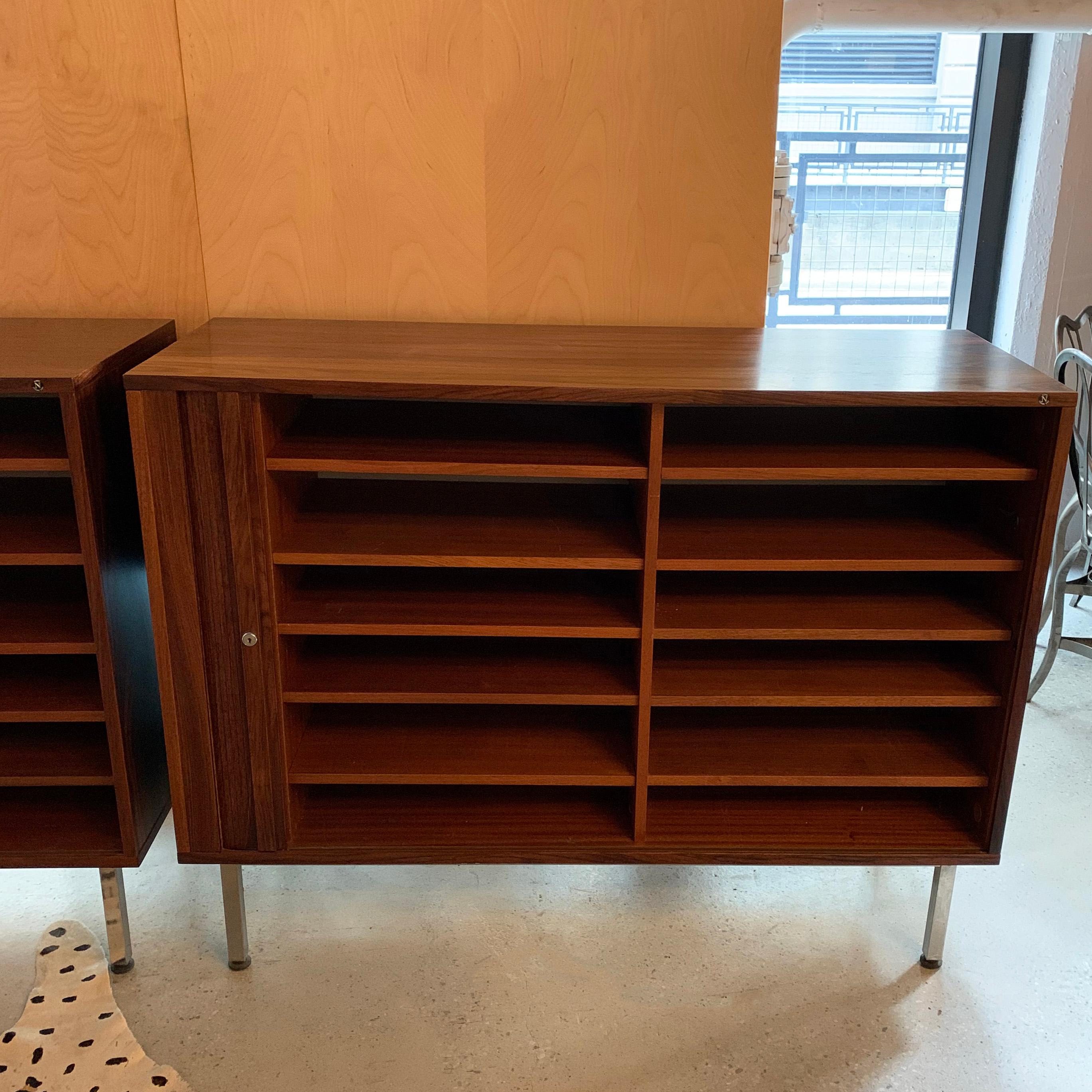 Scandinavian Modern Rosewood Credenza Cabinet By Marius Byrialsen For Nipu For Sale 2