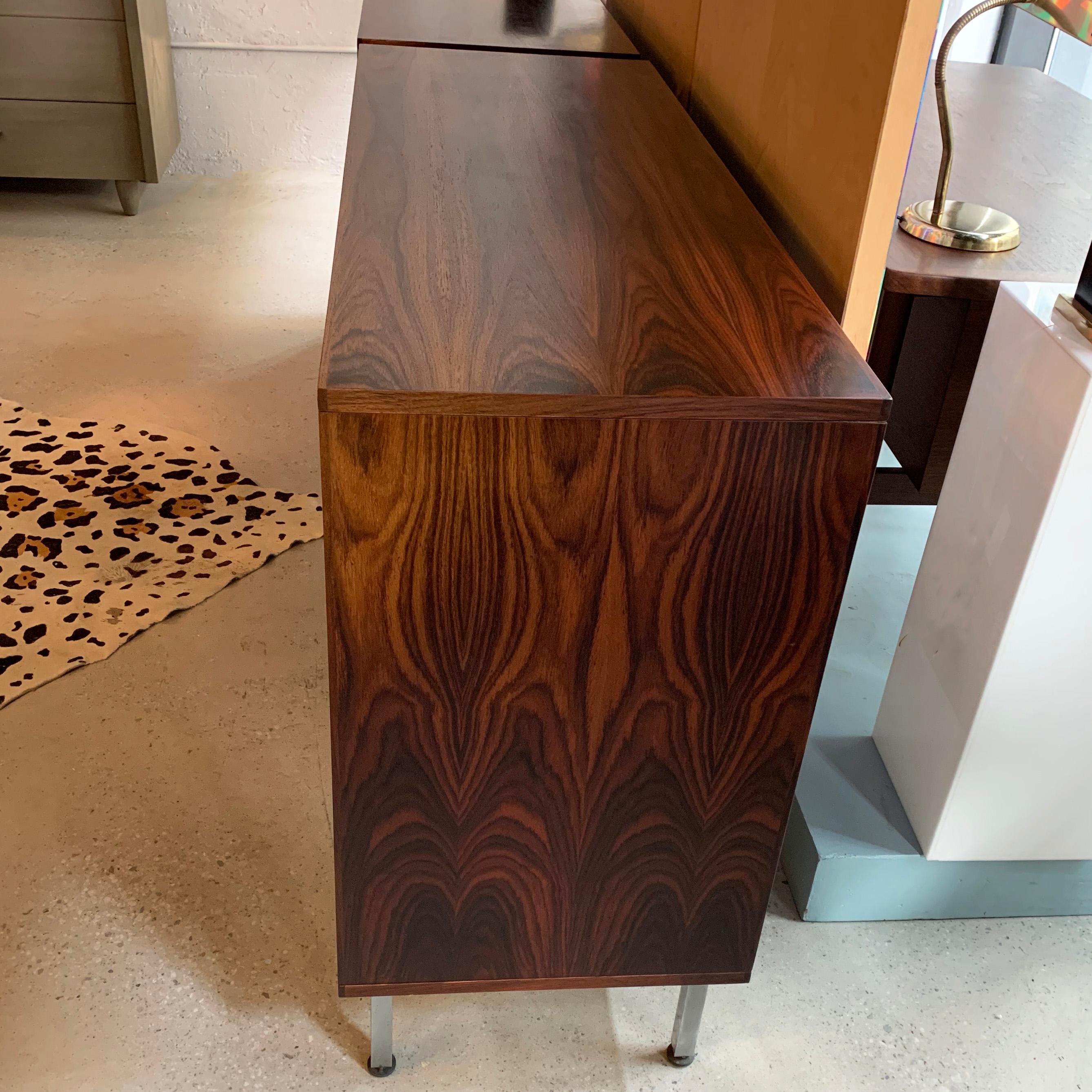 Scandinavian Modern Rosewood Credenza Cabinet By Marius Byrialsen For Nipu For Sale 4