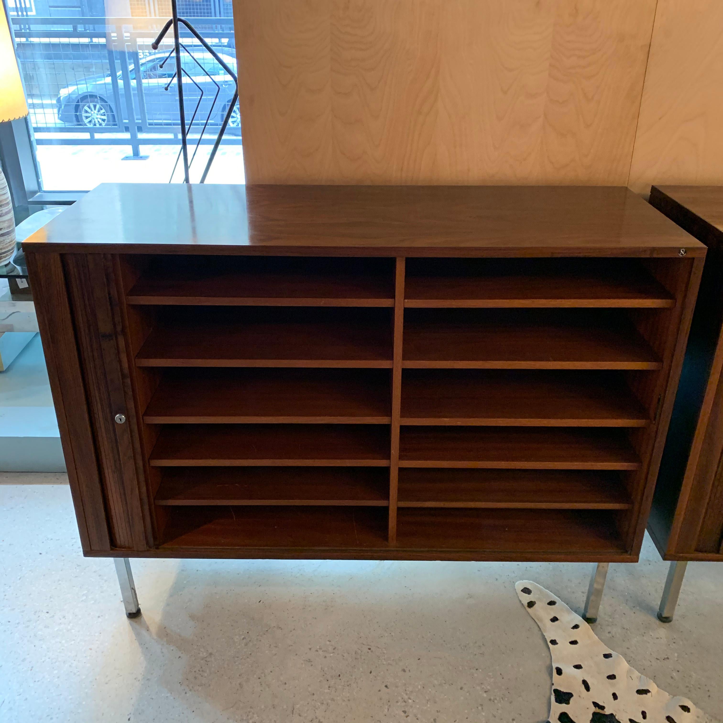 Scandinavian Modern Rosewood Credenza Cabinet By Marius Byrialsen For Nipu For Sale 1