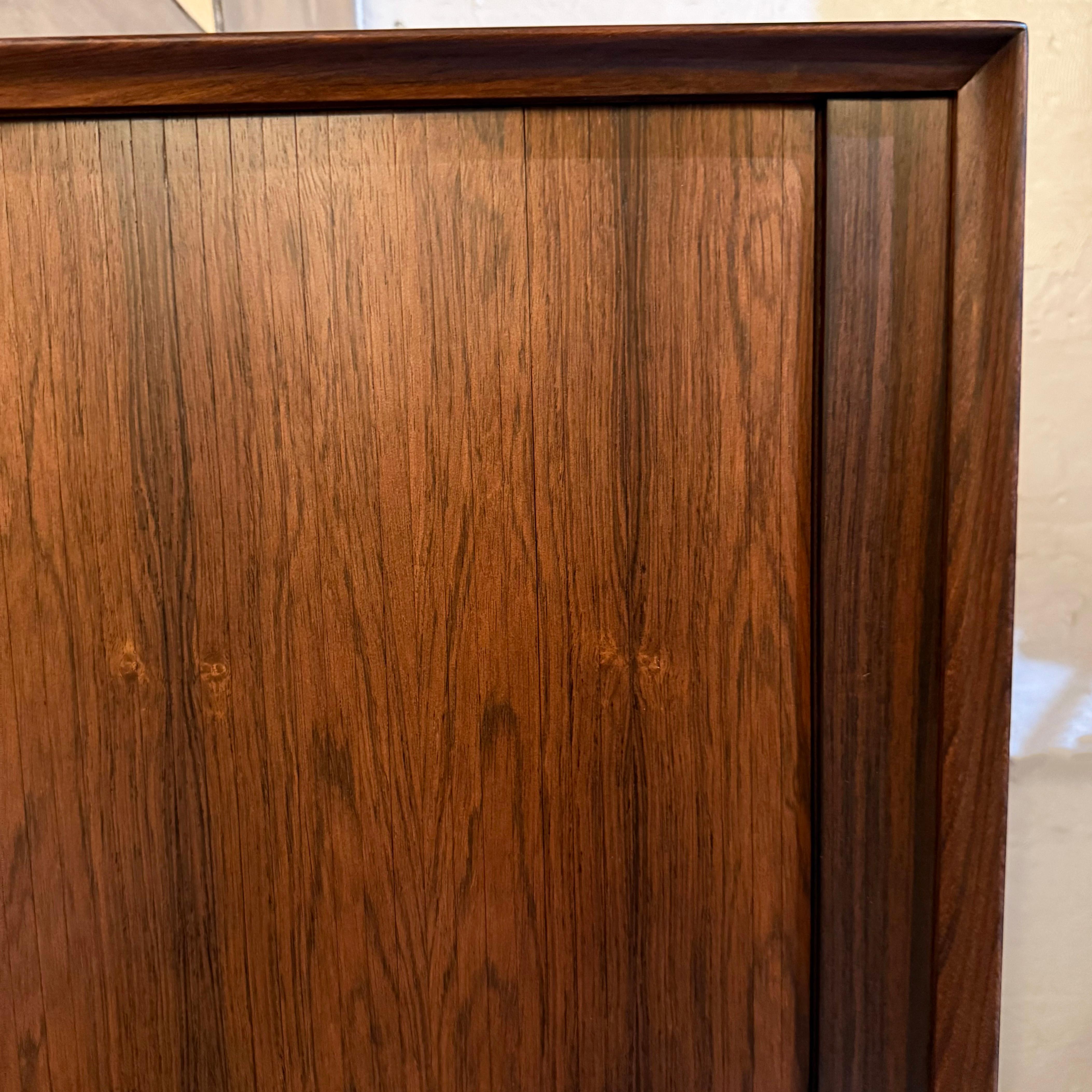 Scandinavian Modern Rosewood Credenza Sideboard By Arne Vodder For Sibast 6