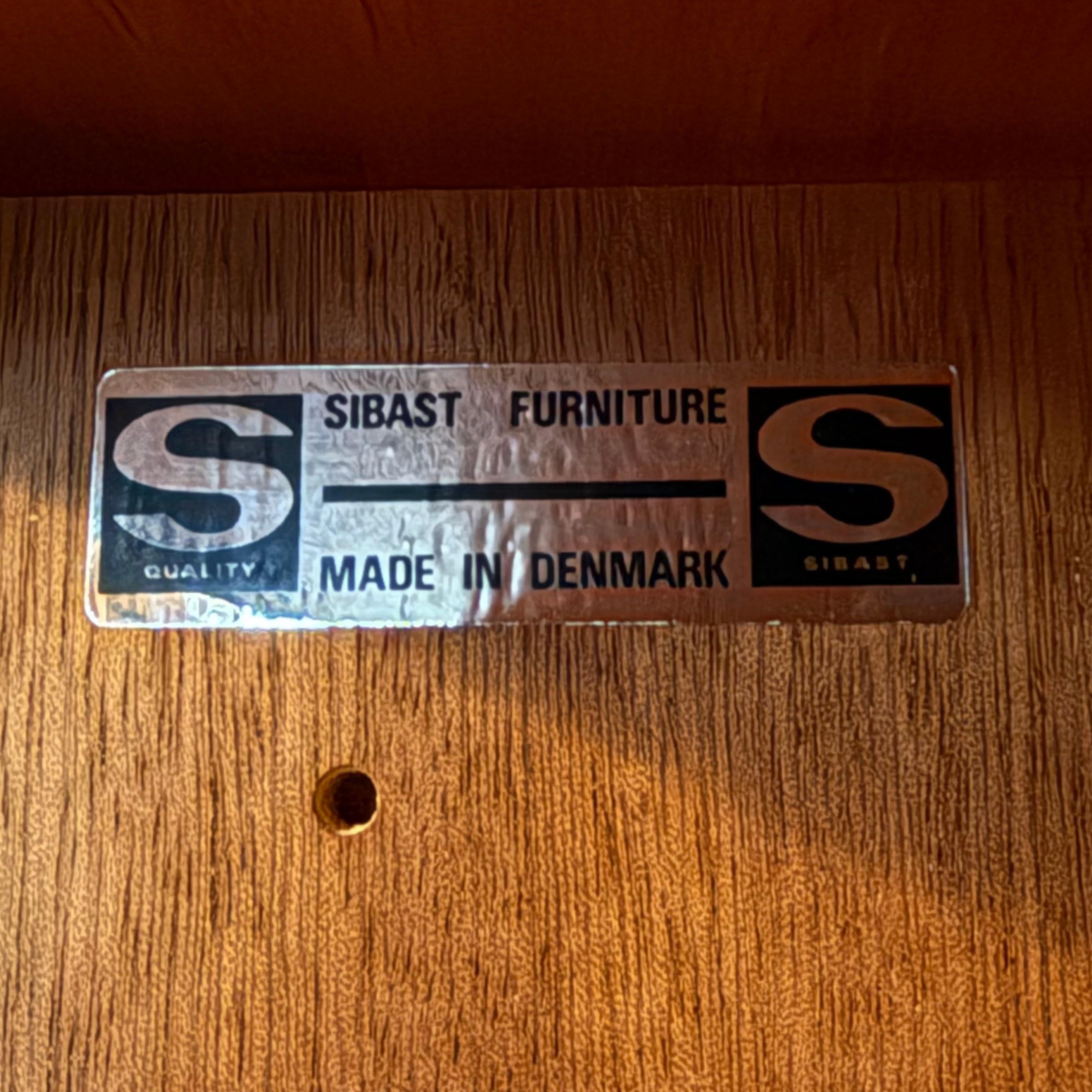 Scandinavian Modern Rosewood Credenza Sideboard By Arne Vodder For Sibast 7