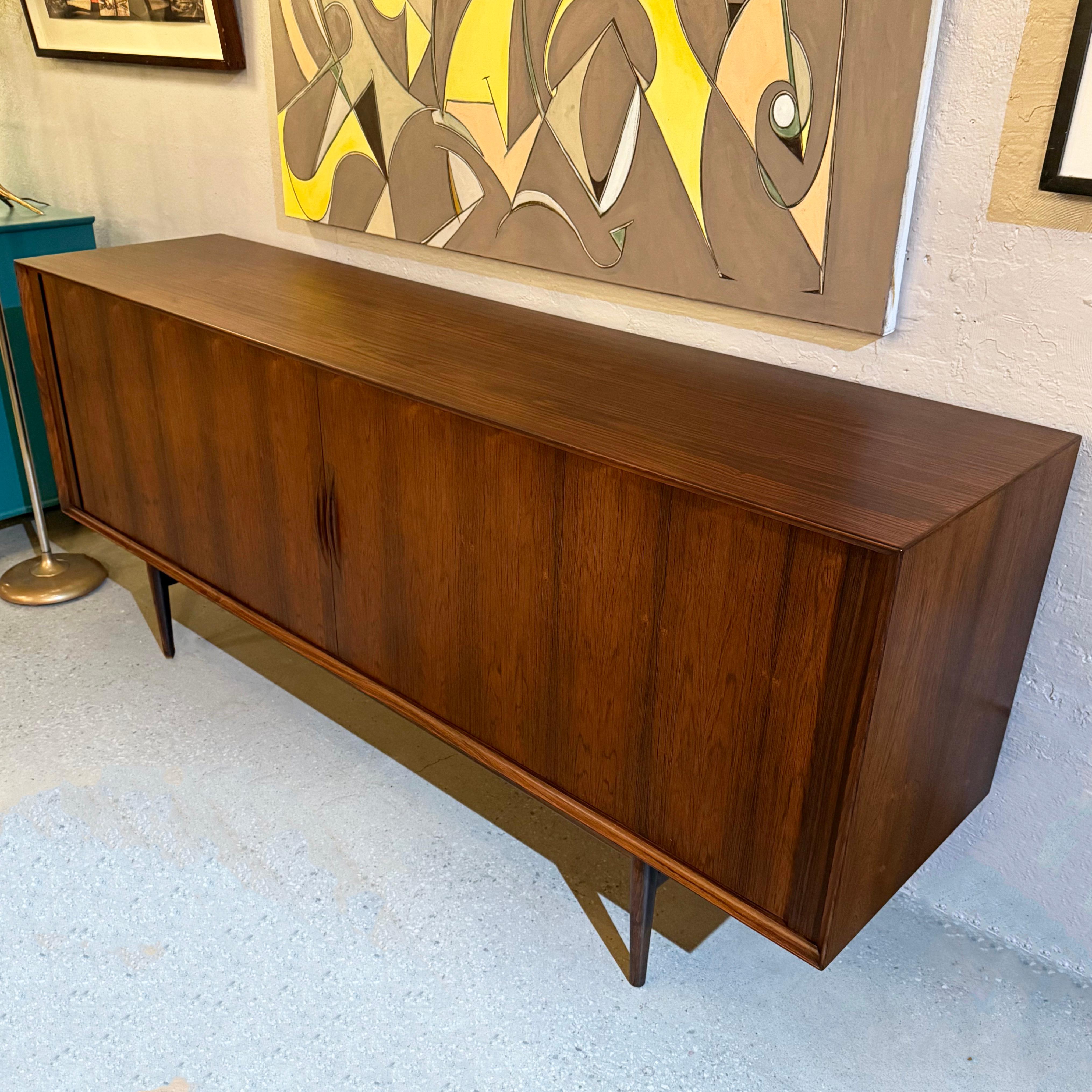 20th Century Scandinavian Modern Rosewood Credenza Sideboard By Arne Vodder For Sibast