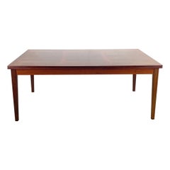 Scandinavian Modern Rosewood Dining Table by Skovby