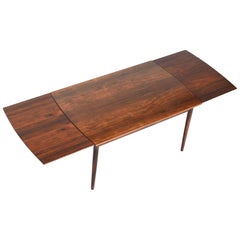 Scandinavian Modern Rosewood Dining Table, Denmark, 1960