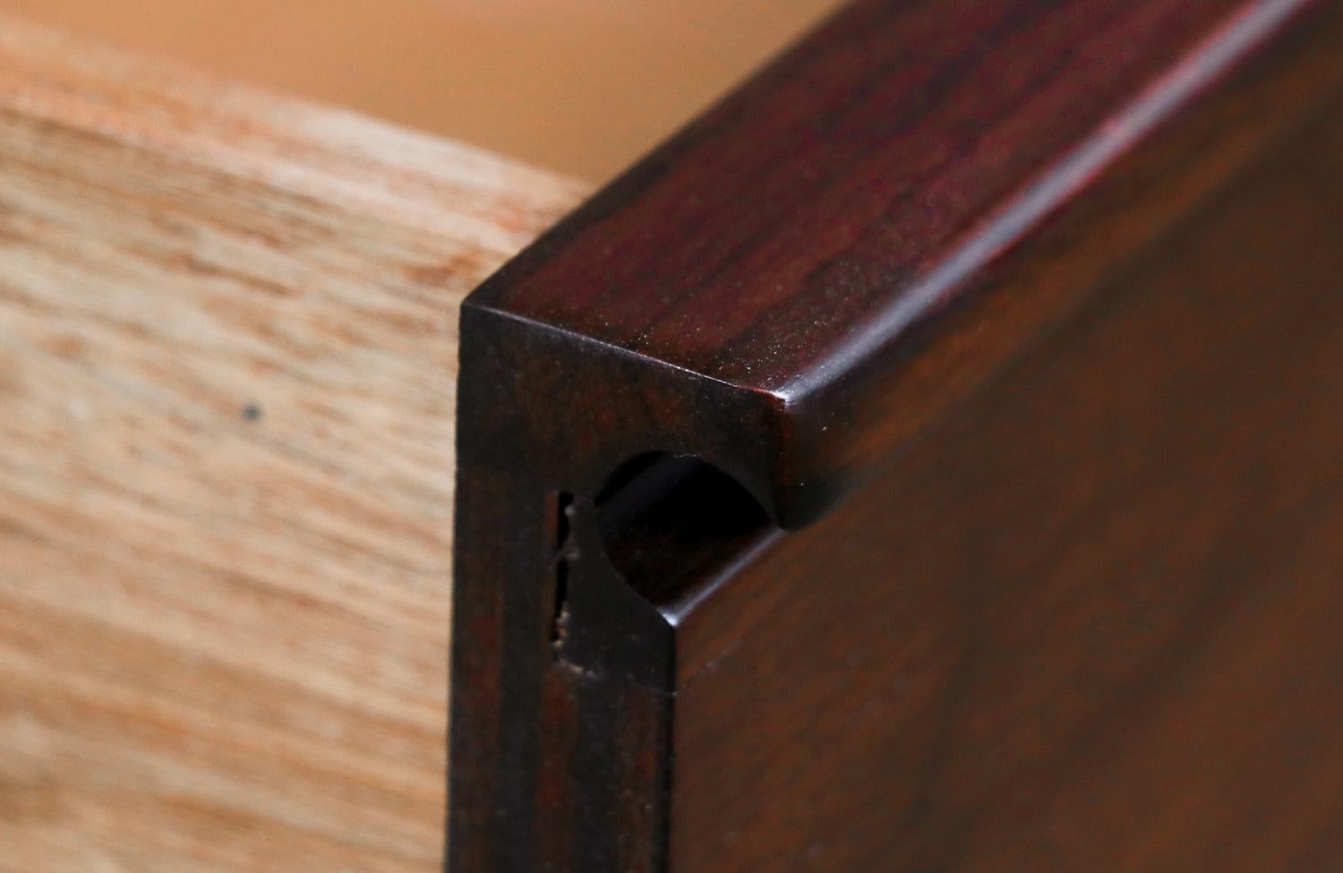 Scandinavian Modern Rosewood Dresser by Westnofa Furniture 3