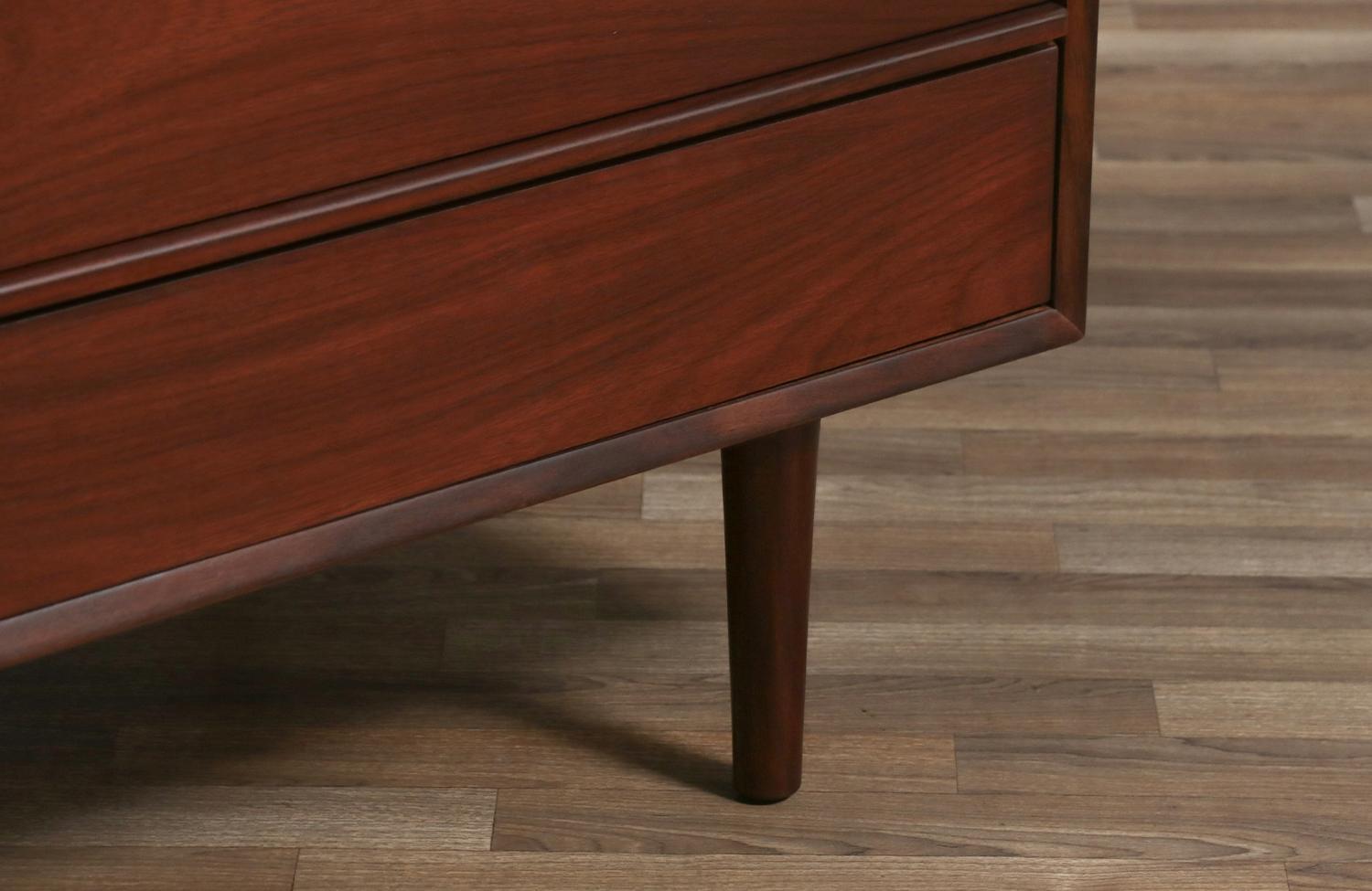 Scandinavian Modern Rosewood Dresser by Westnofa Furniture 4