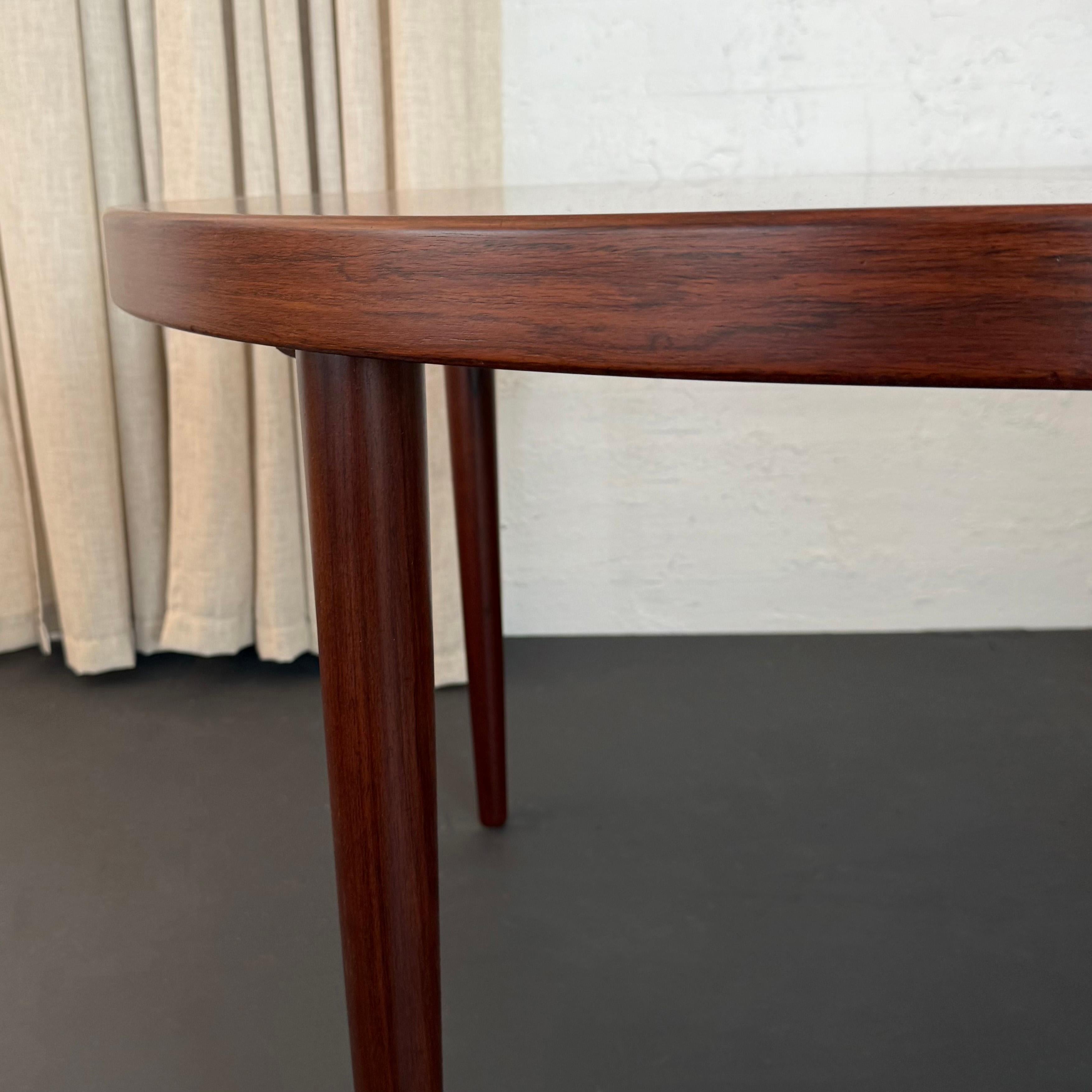 Table de salle à manger à rallonge en bois de rose The Modern Scandinavian Kai Kristiansen en vente 4