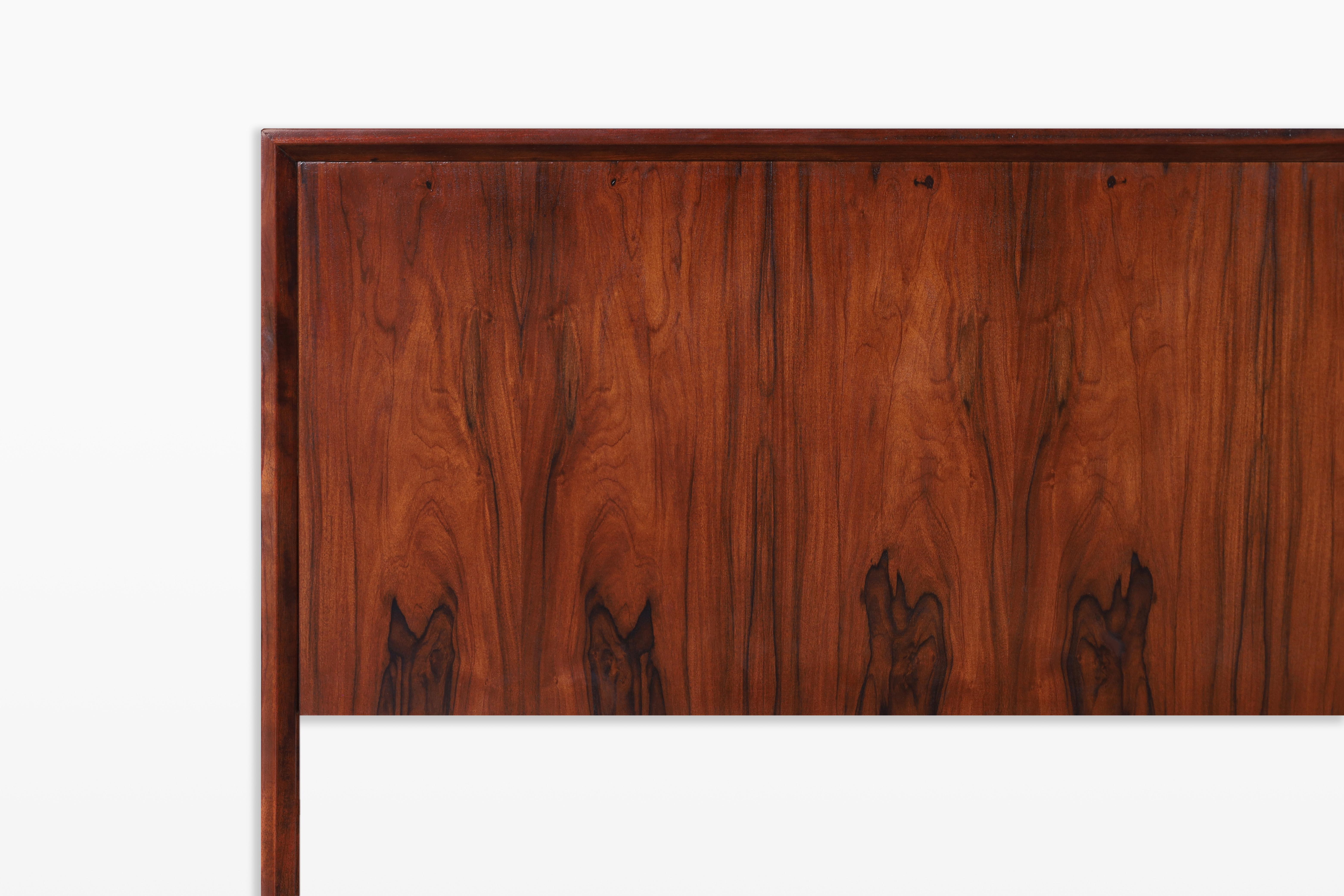 Mid-Century Modern The Modern Scandinavian Scandinavian Rosewood King-Size Headboard by Westnofa en vente