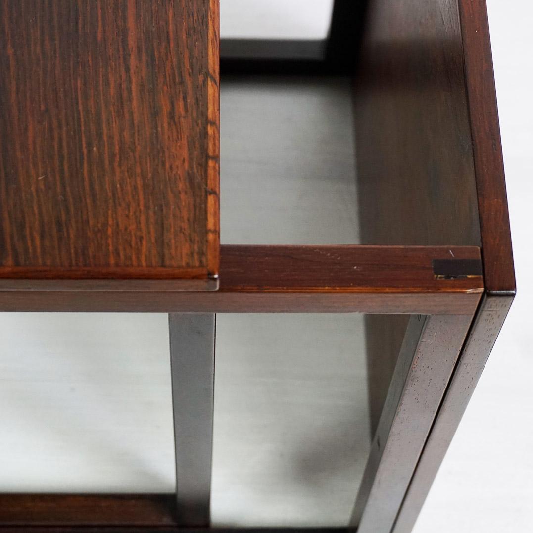 Scandinave moderne Tables gigognes scandinaves modernes en bois de rose  par Kai Kristiansen Danemark en vente