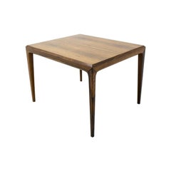 Scandinavian Modern Rosewood Side / Coffee Table by Johannes Andersen, 1960s