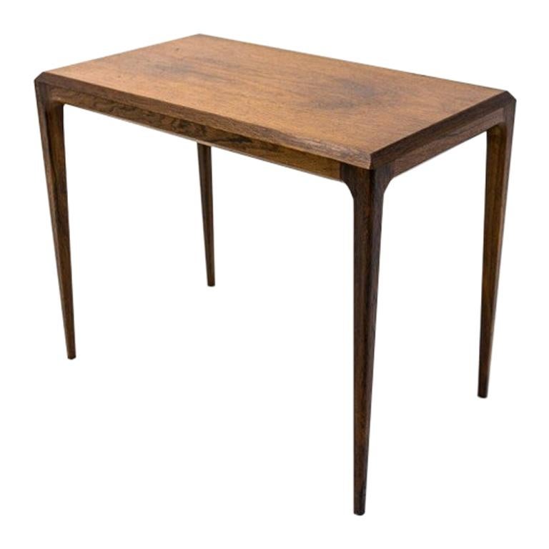 Scandinavian Modern Rosewood Side / Coffee Table by Johannes Andersen, 1960s