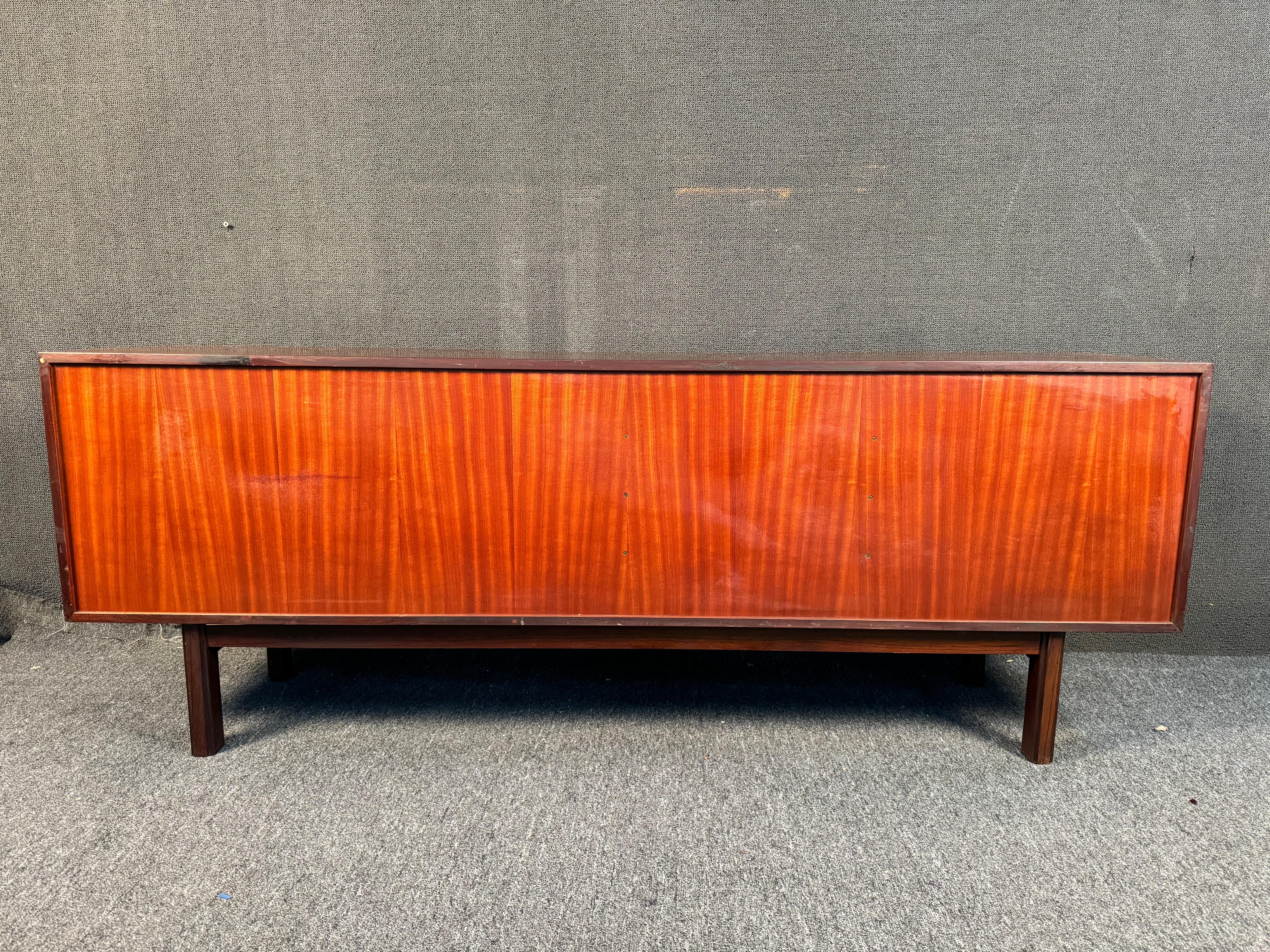 Scandinavian Modern Rosewood Sideboard by Gunni Oman For Sale 12