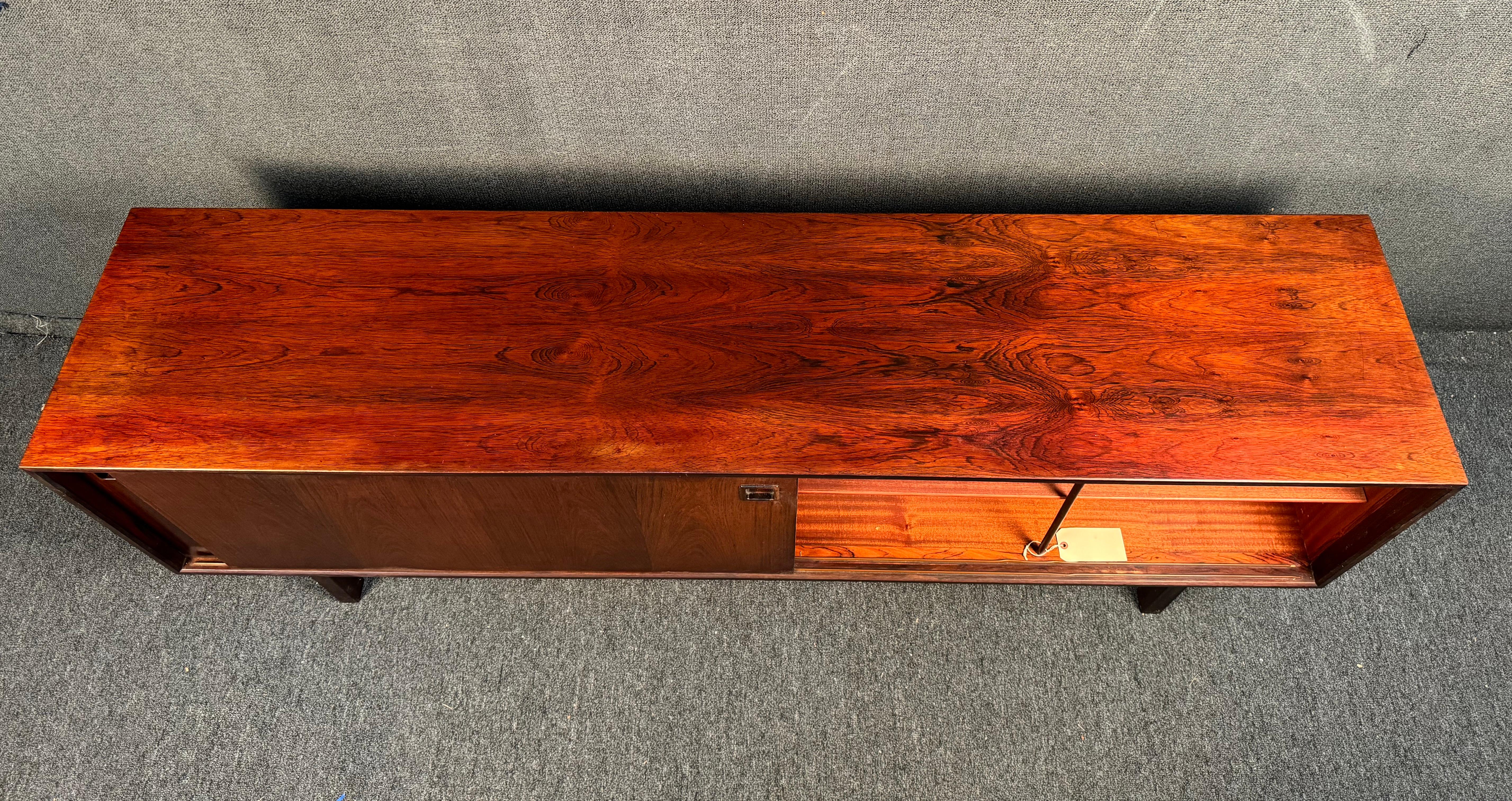 Scandinavian Modern Rosewood Sideboard by Gunni Oman For Sale 3