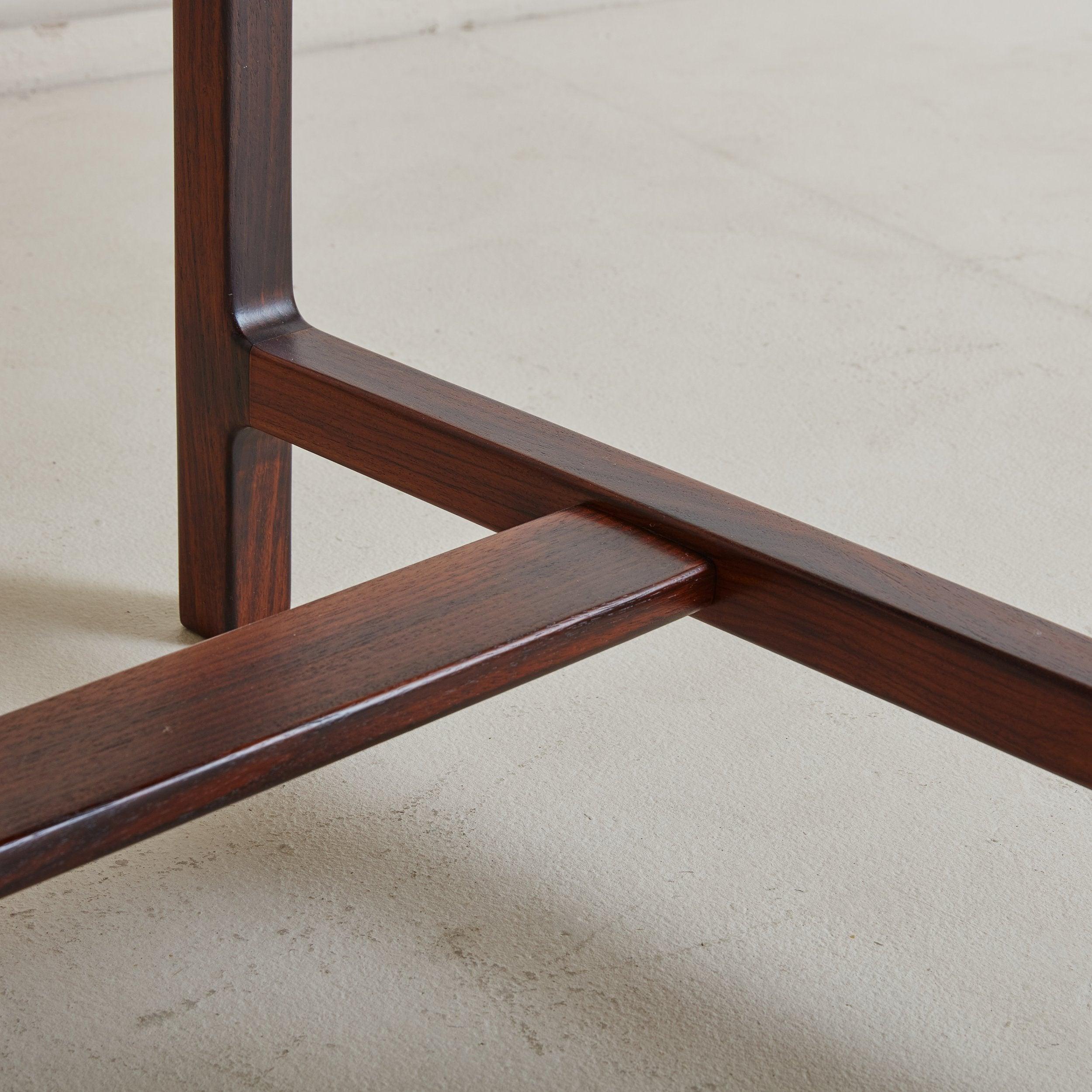 Scandinavian Modern Rosewood Writing Desk Attributed to Kurt Østervig, Denmark 5