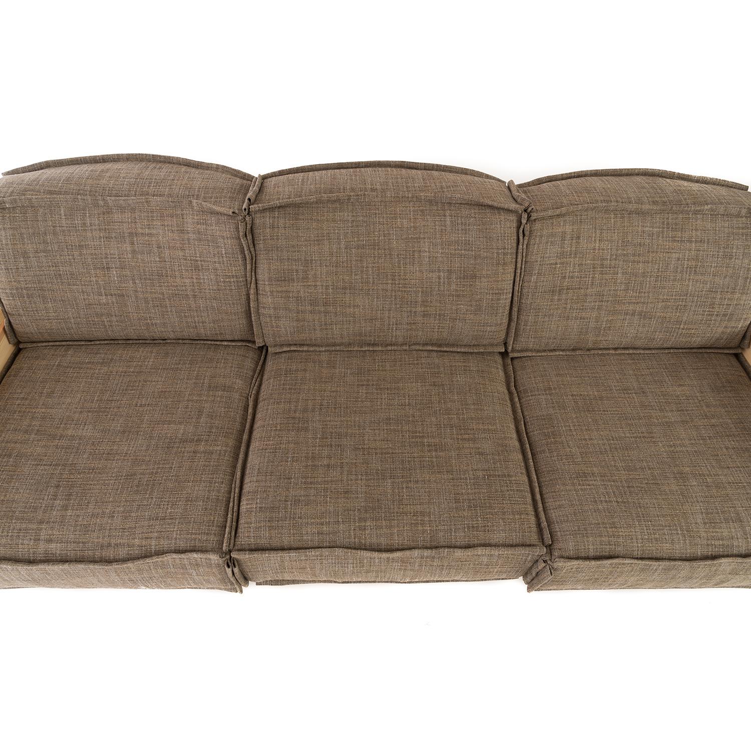 rustic modern sofa