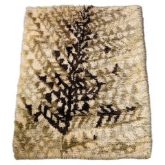 Scandinavian Modern "Sananjalkametsä" Rya Wool Rug, Designed by Kirsti Ilvessalo