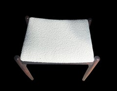 Scandinavian Modern Santos Rosewood Dressing Table and Stool