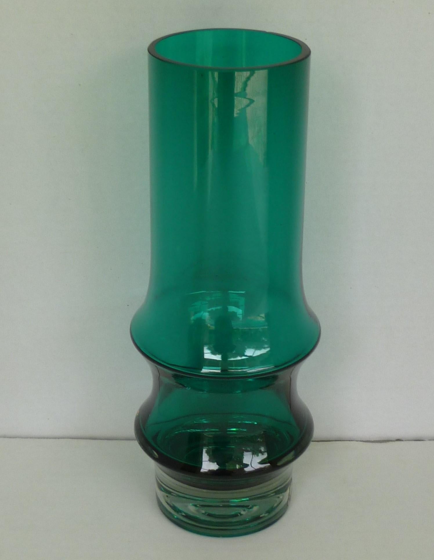 Mid-Century Modern Scandinavian Modern Sculptural Vase 1970s by Tamara Aladin for Riihimaki Finland