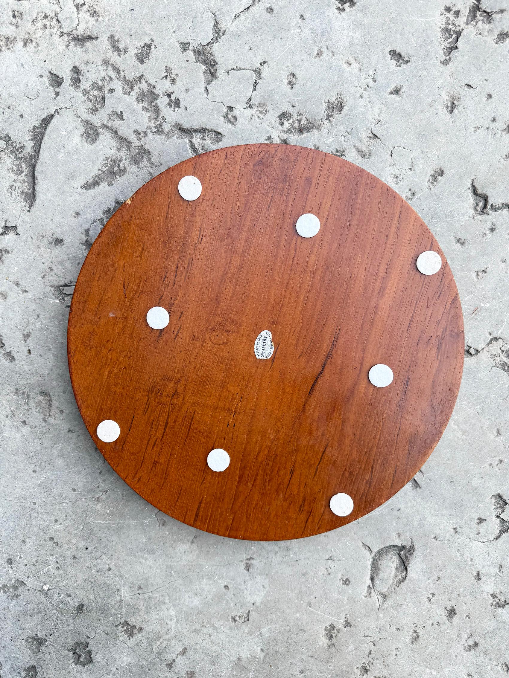 Swedish Scandinavian Modern Serving Tray in Teak, Karl Holmberg I Götene, ca 1960s For Sale