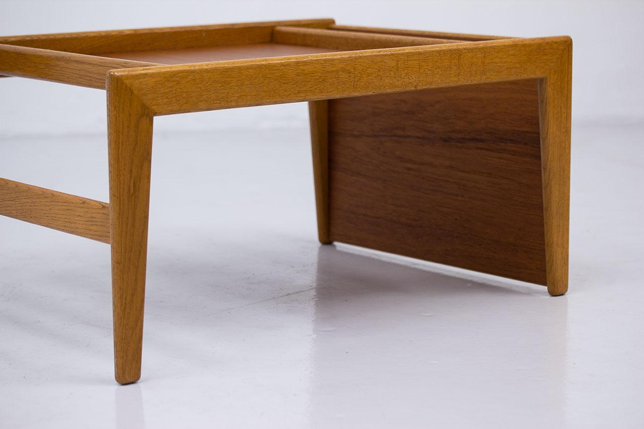 Oak Scandinavian Modern Side Table by Nordiska Kompaniet