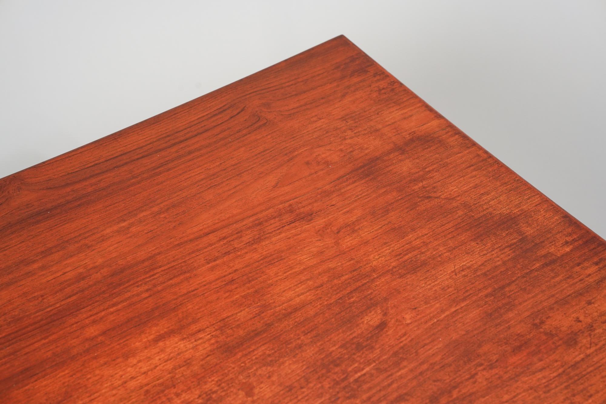Scandinavian Modern Side Table, Illum Wikkelsø, Hjørring Møbel, Denmark, 1960s 1