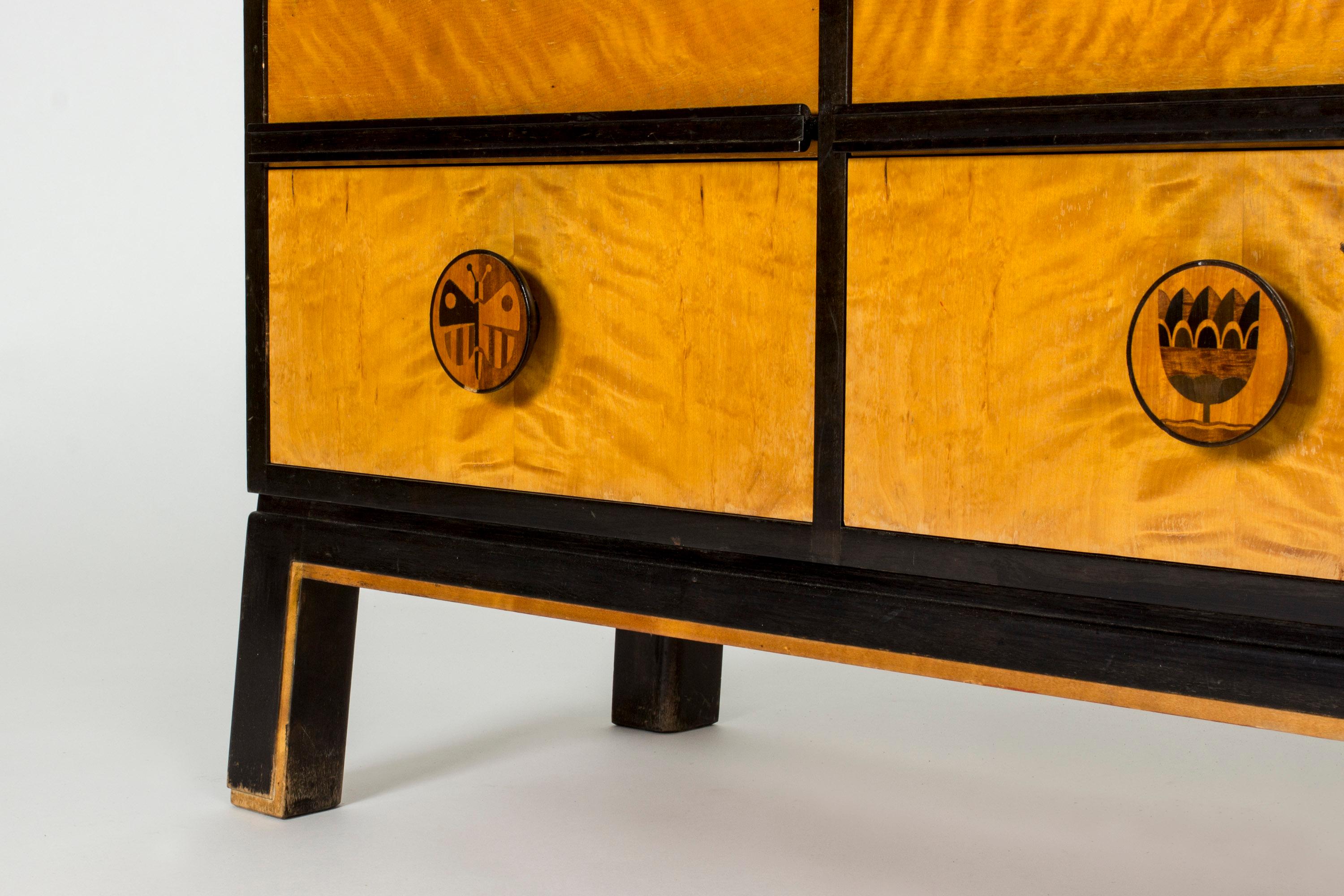 Scandinavian Modern sideboard by Otto Schulz, Sweden, 1930s For Sale 2
