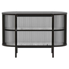 Aparador Moderno Escandinavo 'Petit Bastone', 120, Roble Negro
