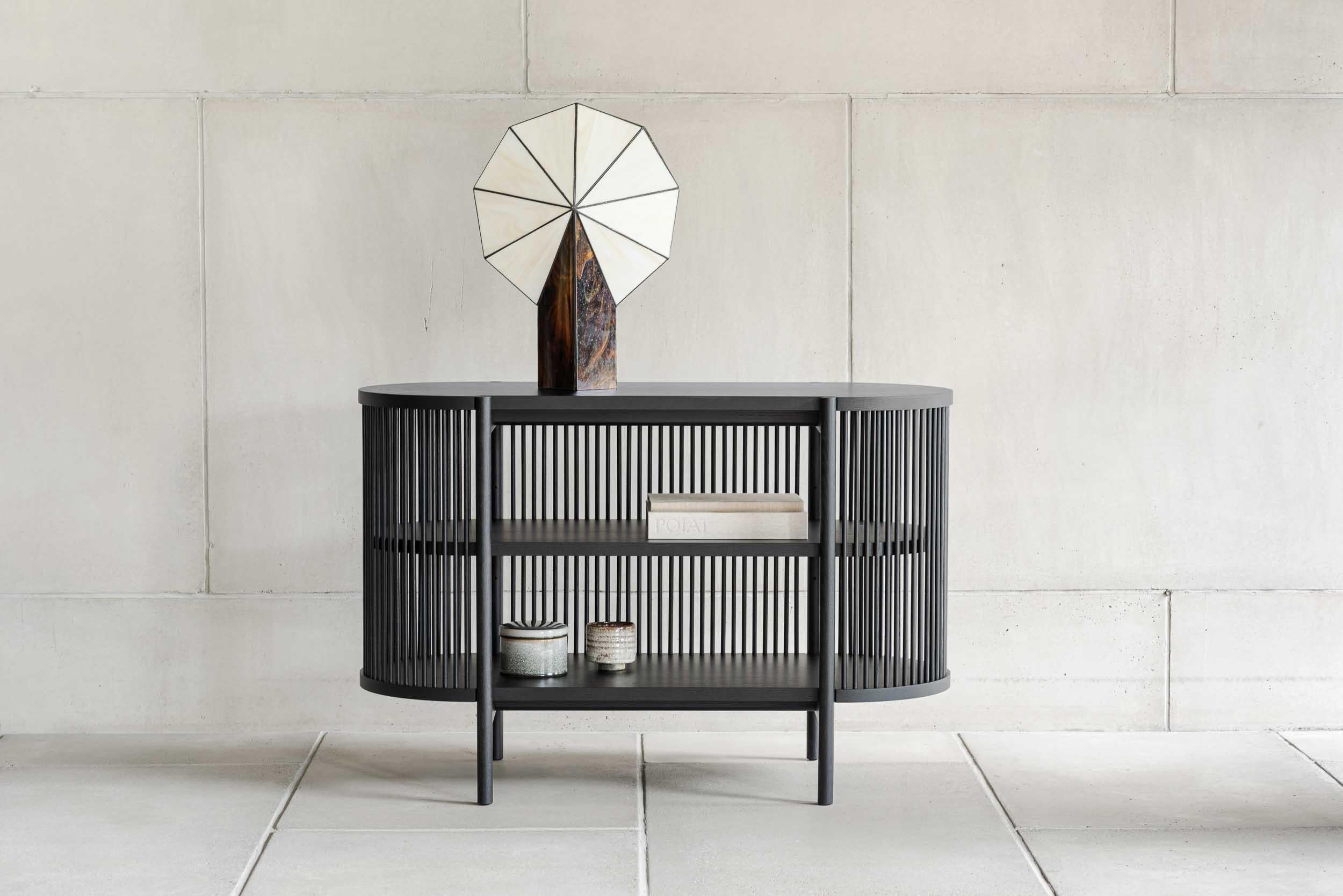 Enfilade scandinave moderne « Petit Bastone », 120 pièces, chêne naturel en vente 2