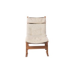 Scandinavian Modern 'Siesta' Chair and Ottoman