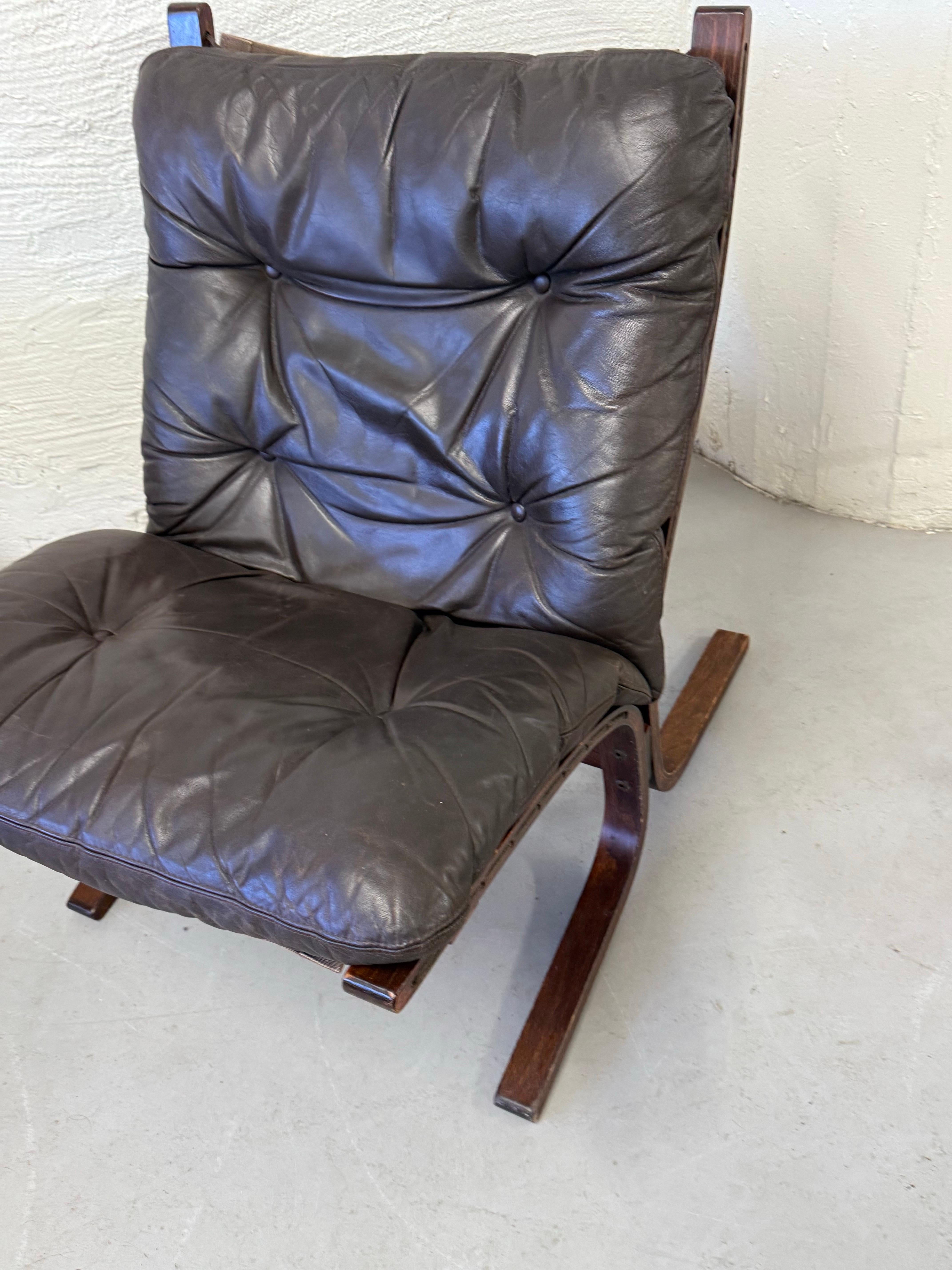 Scandinave moderne Chaise longue scandinave moderne Siesta d'Ingmar Relling, Norvège, 1970