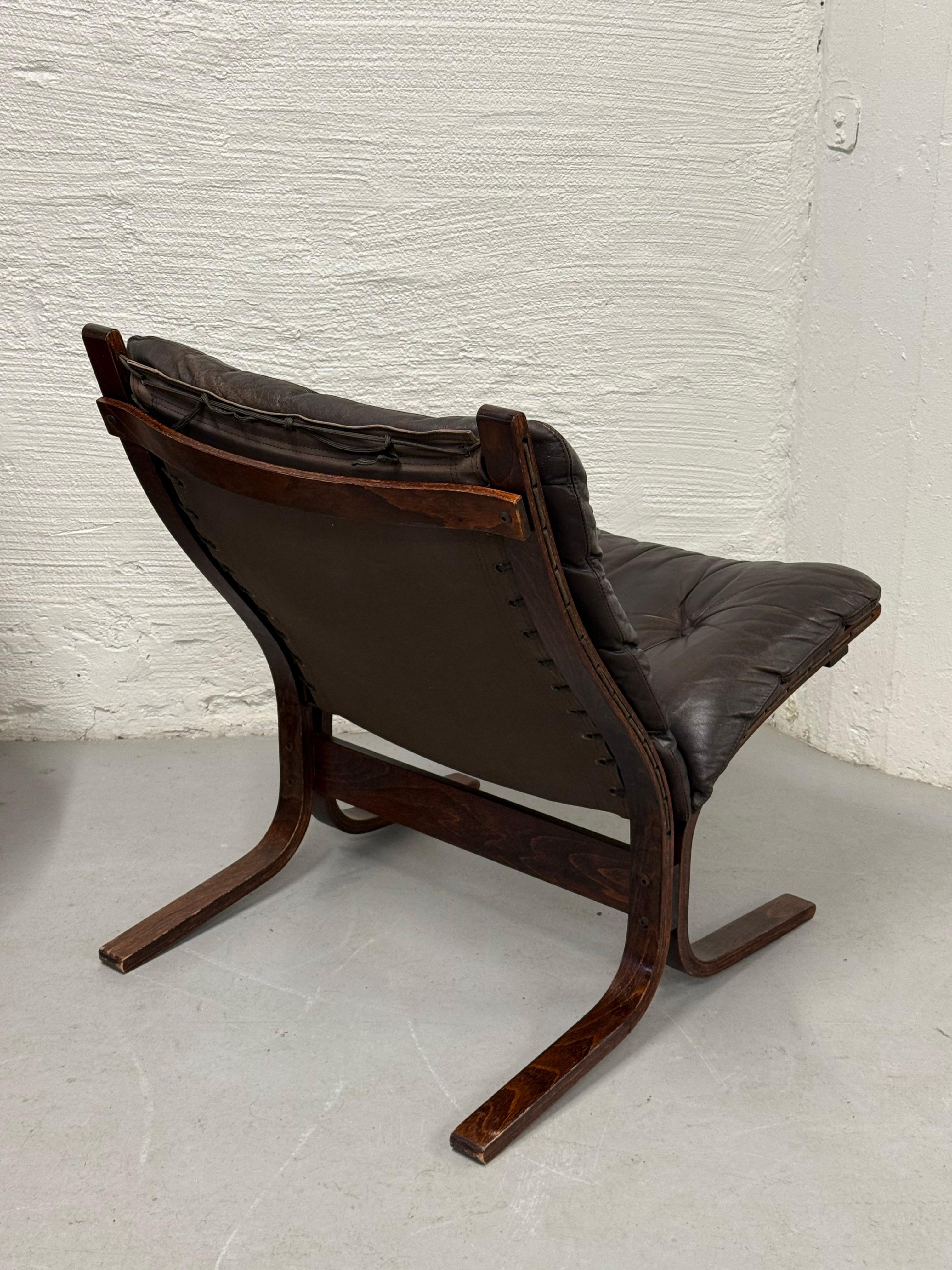 Chaise longue scandinave moderne Siesta d'Ingmar Relling, Norvège, 1970 Bon état à Bergen, NO
