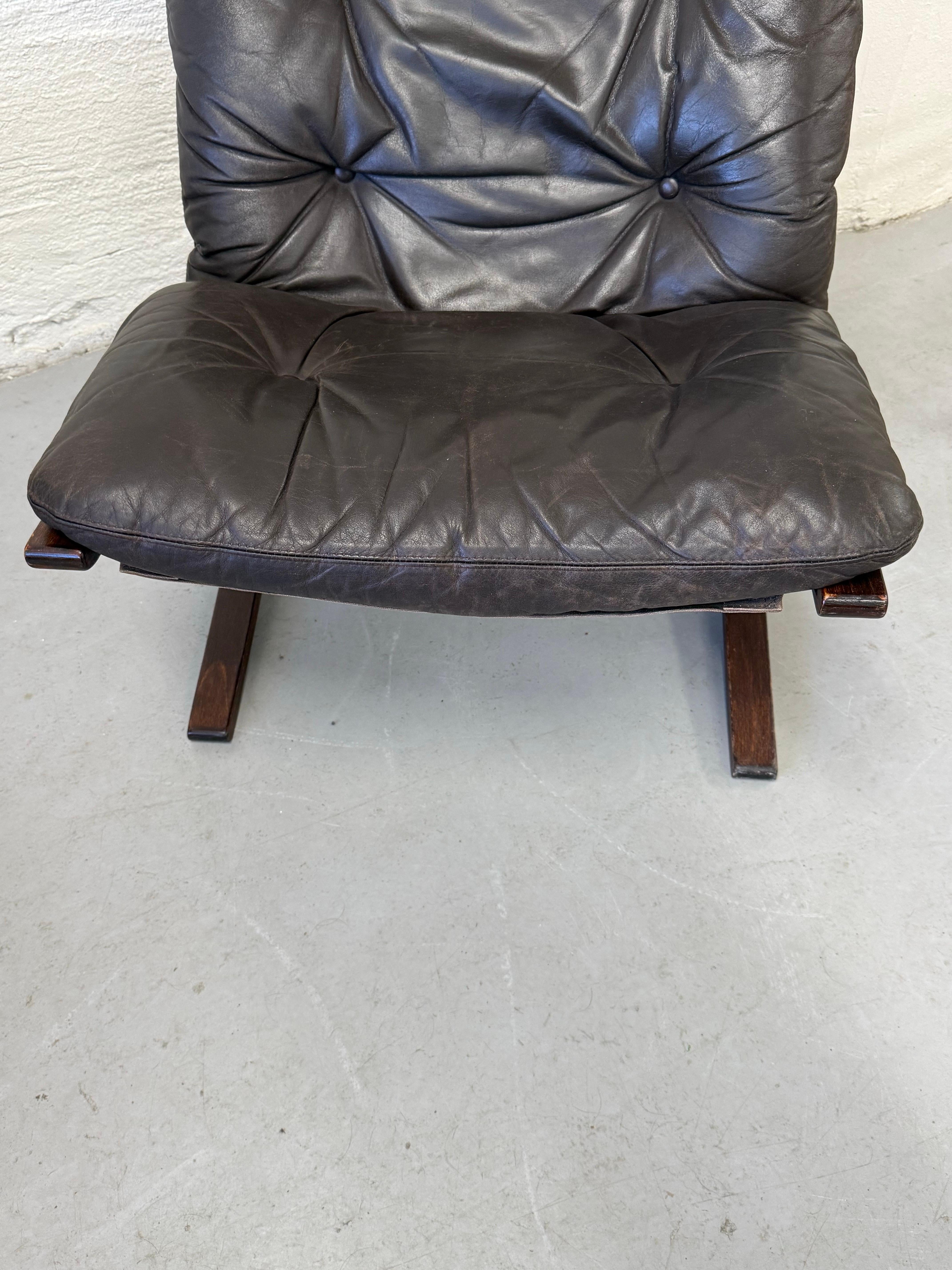 Chaise longue scandinave moderne Siesta d'Ingmar Relling, Norvège, 1970 1