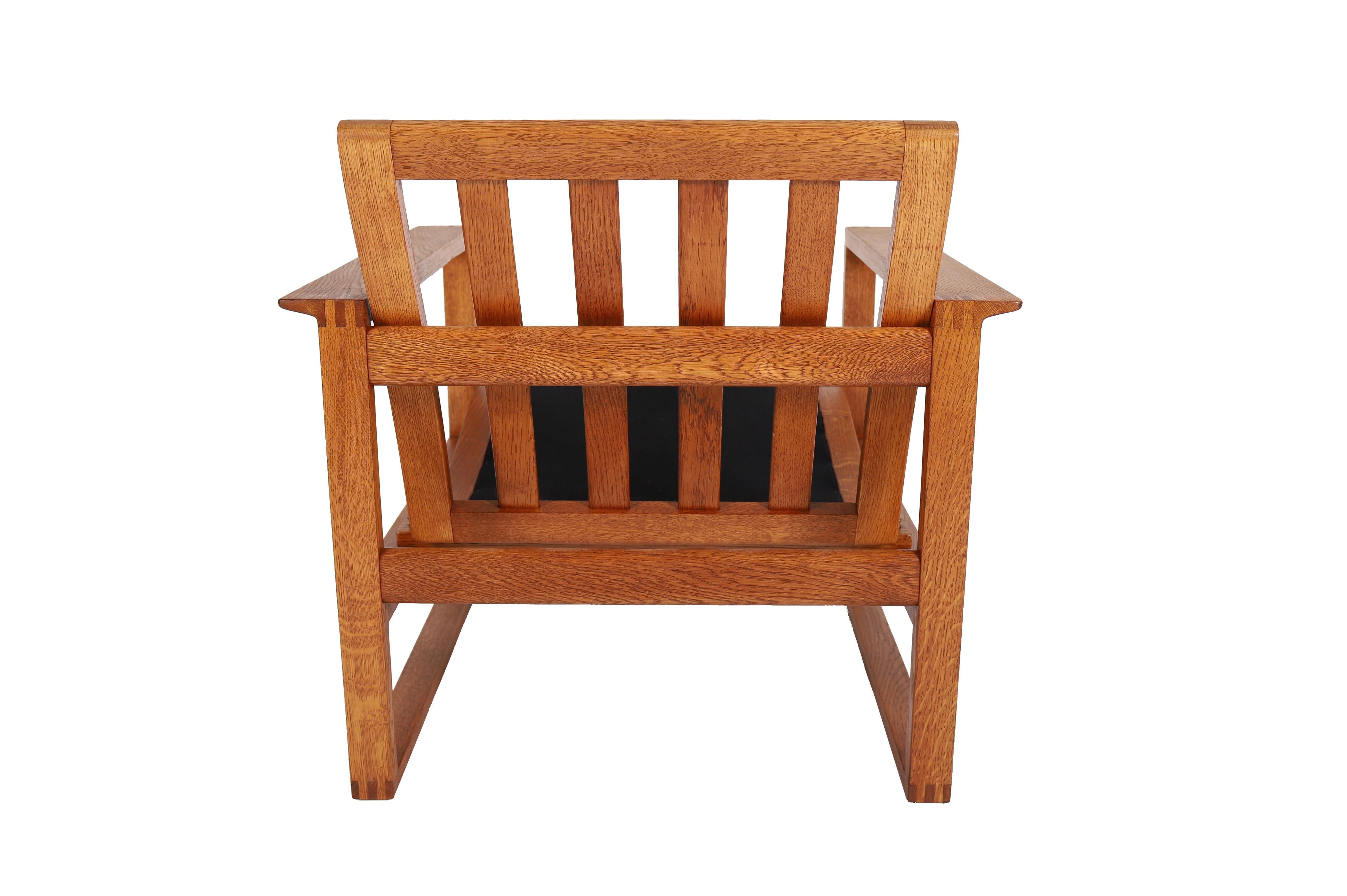 The Modern Scandinavian Noavian Sled Based Lounge Chairs Fredericia modèle 2256 en vente 3