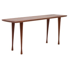 Used Scandinavian Modern Slender Danish Teak Table