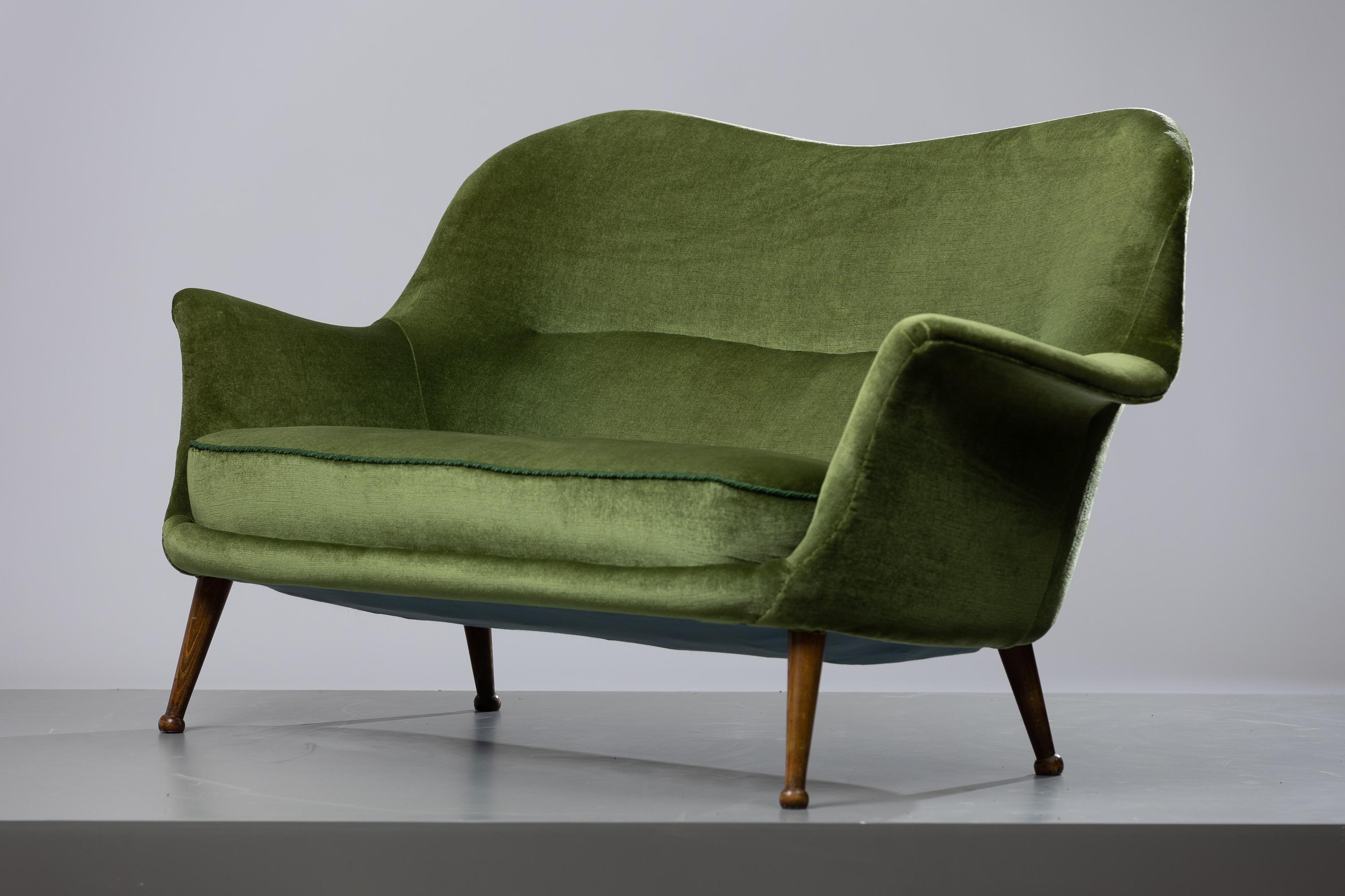 Swedish Scandinavian Modern Sofa from Arne Norell 