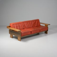 Scandinavian Modern Sofa, Hämeen Kalustaja, Finland, 1970s