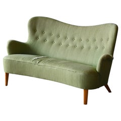Scandinavian Modern Sofa in the Style of Carl Malmsten Sweden 1950s