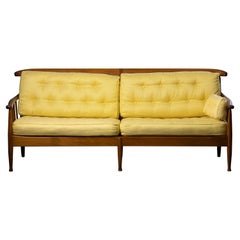 Scandinavian Modern sofa Skrindan by Kerstin Hörling Holmqvist, Material: Walnut