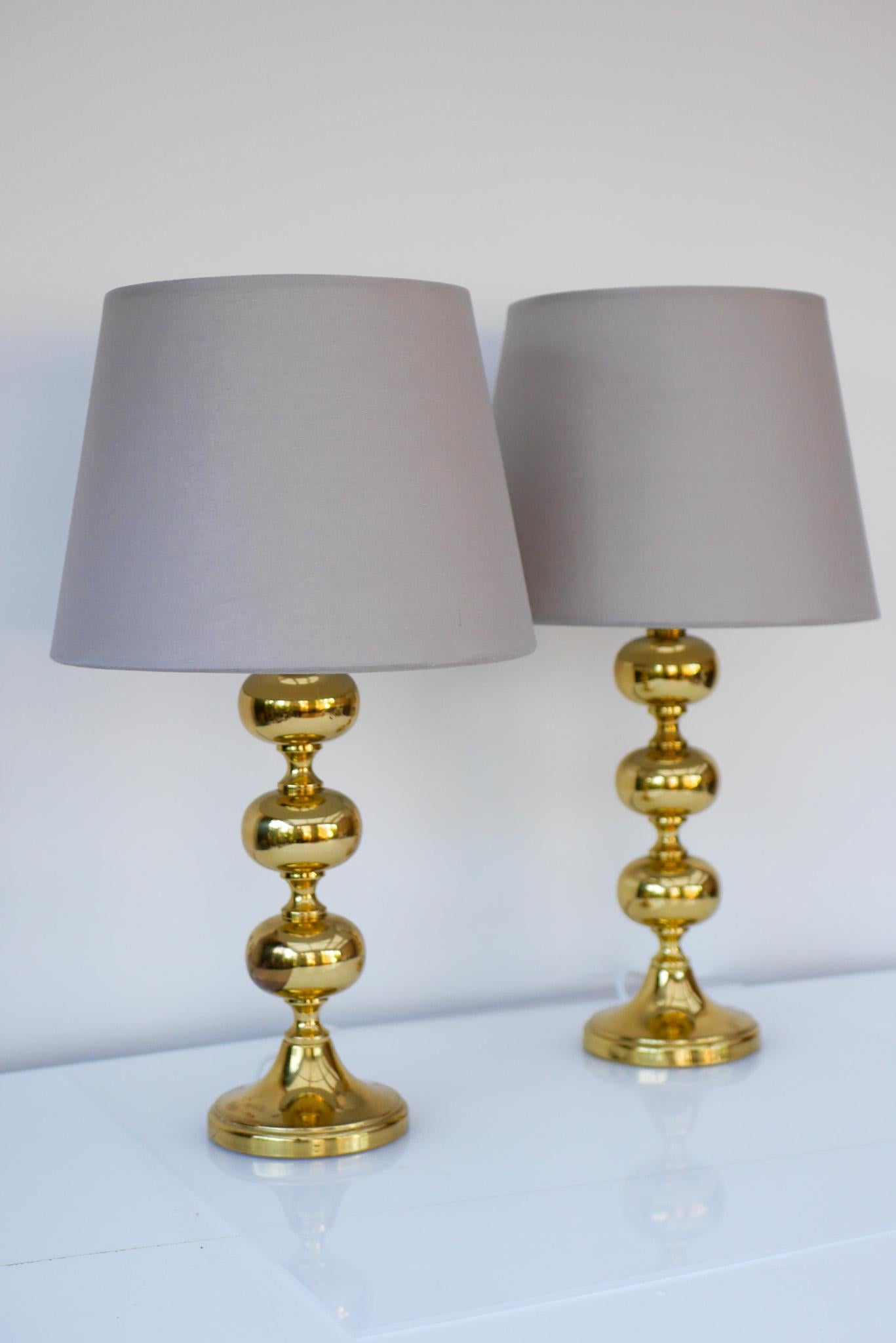 Fin du 20e siècle Lampes de bureau scandinaves modernes de l'ère spatiale de Nafa, Nybro, Suède en vente