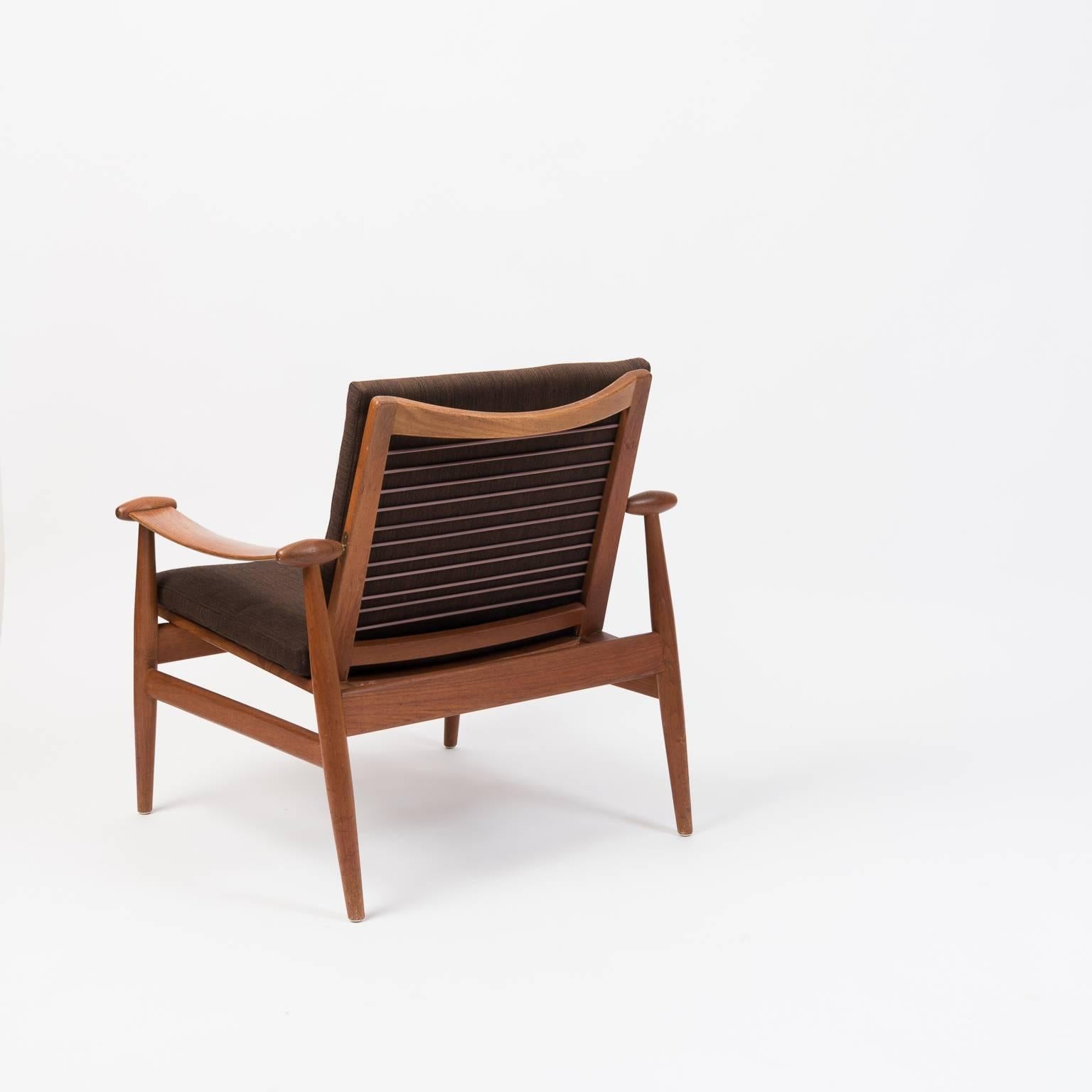 Danish Scandinavian Modern Spade Chair by Finn Juhl for France & Daverkosen