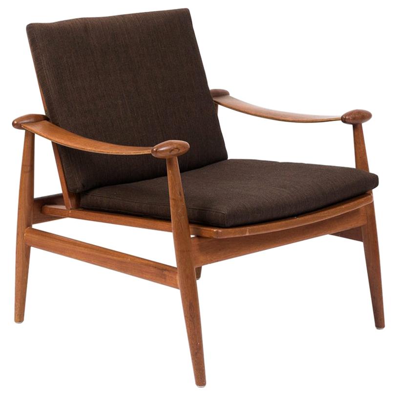 Scandinavian Modern Spade Chair by Finn Juhl for France & Daverkosen