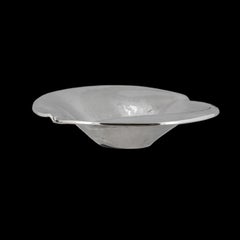 Scandinavian Modern Sterling Silver Dish by Rolf Lindståhl