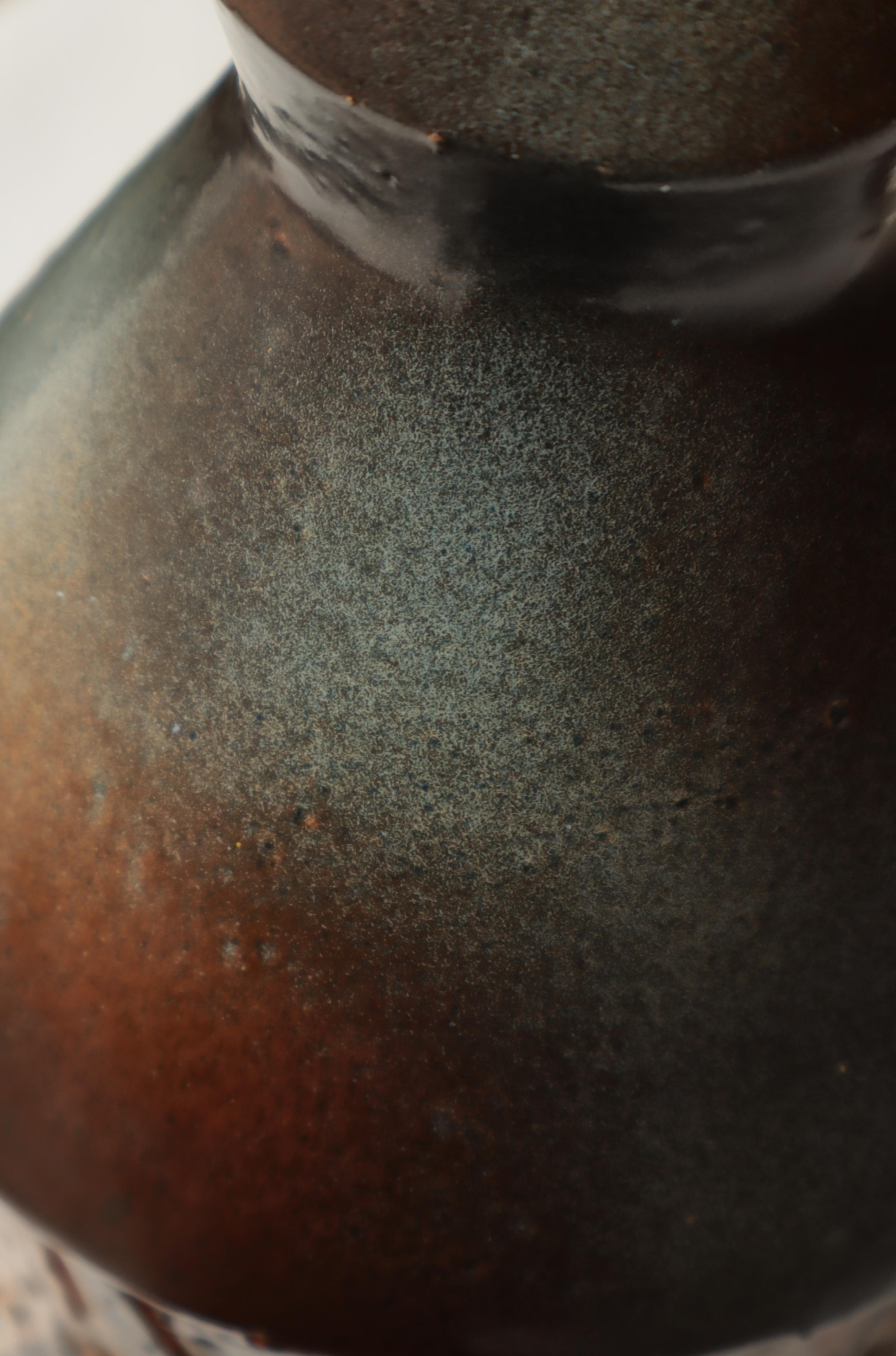 The Modern Scandinavian Stoneware Brutalist Table Lamp by Sejer, Denmark, 1960s en vente 1