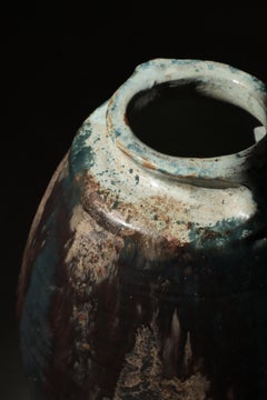 Scandinavian Modern Stoneware Floor Vase by Chris Moes, Denmark, 1966