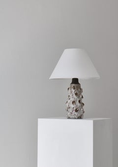 Scandinavian Modern Stoneware Table Lamp by Henri Ceramic, Denmark, 1960s
