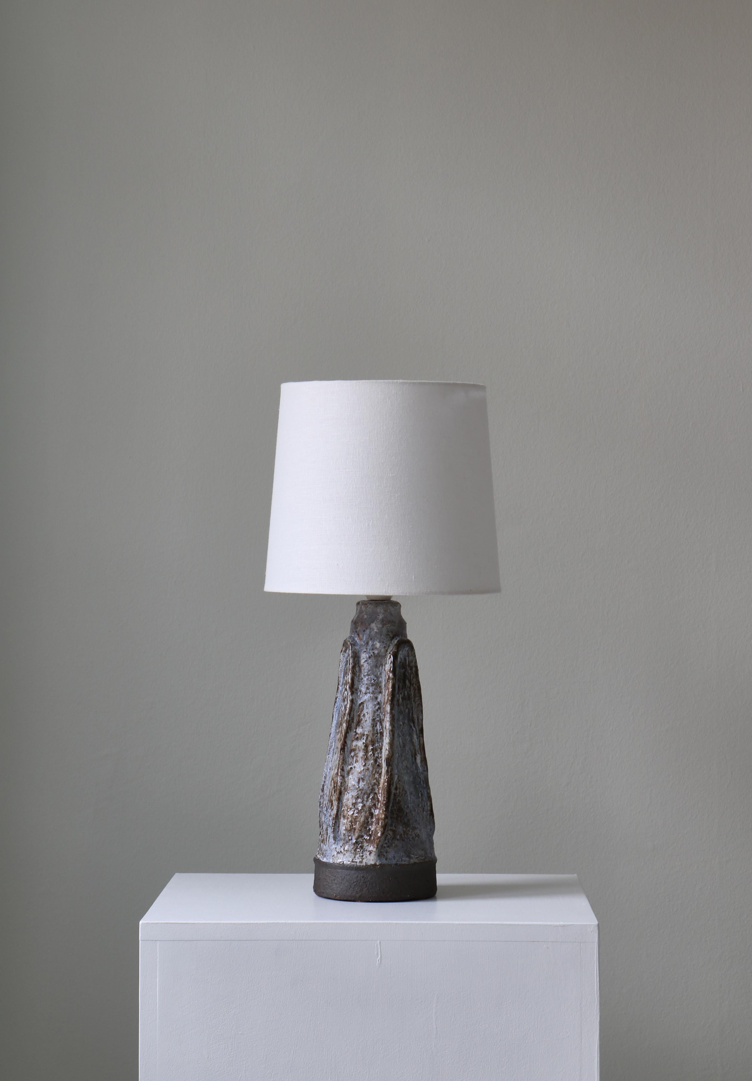 Beautiful stoneware table lamp made by 